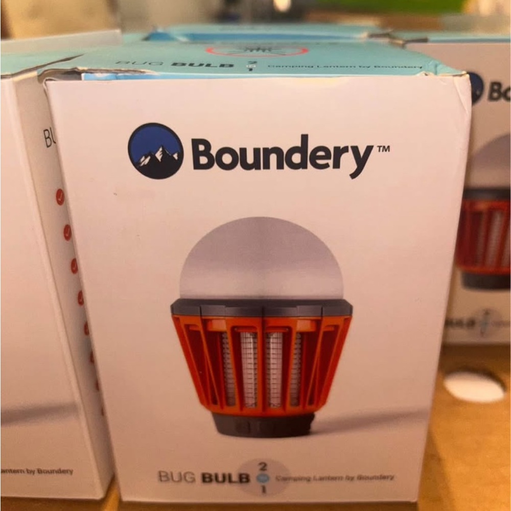 Boundery Bug Bulb 2-in-1 Camping Lantern + Mosquito Zapper